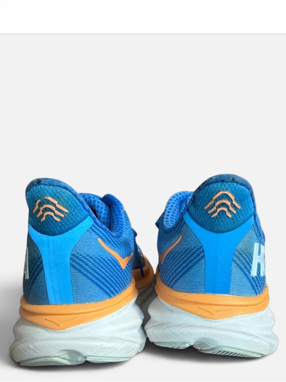 HOKA Clifton 9 Running Shoes Unisex Mens 7.5/womens 9 in Coastal Sky/All Aboard - Picture 7 of 10